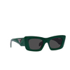 Prada PR 13ZS Sunglasses 16D5S0 green marble - product thumbnail 2/4