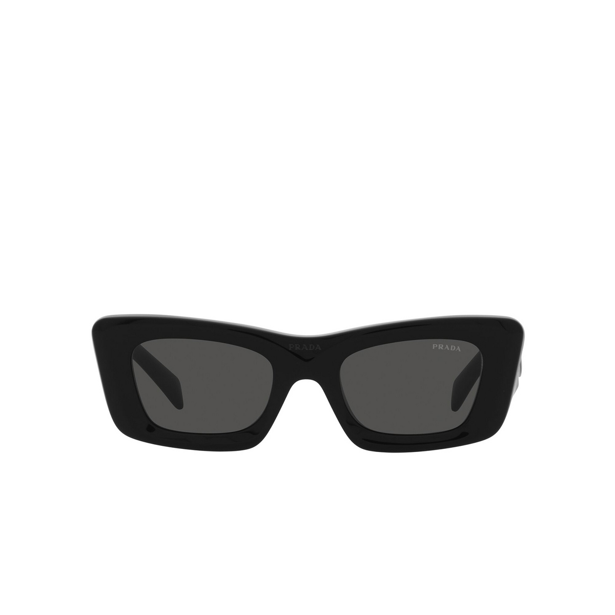 Prada PR 13ZS Sunglasses 1AB5S0 Black - front view