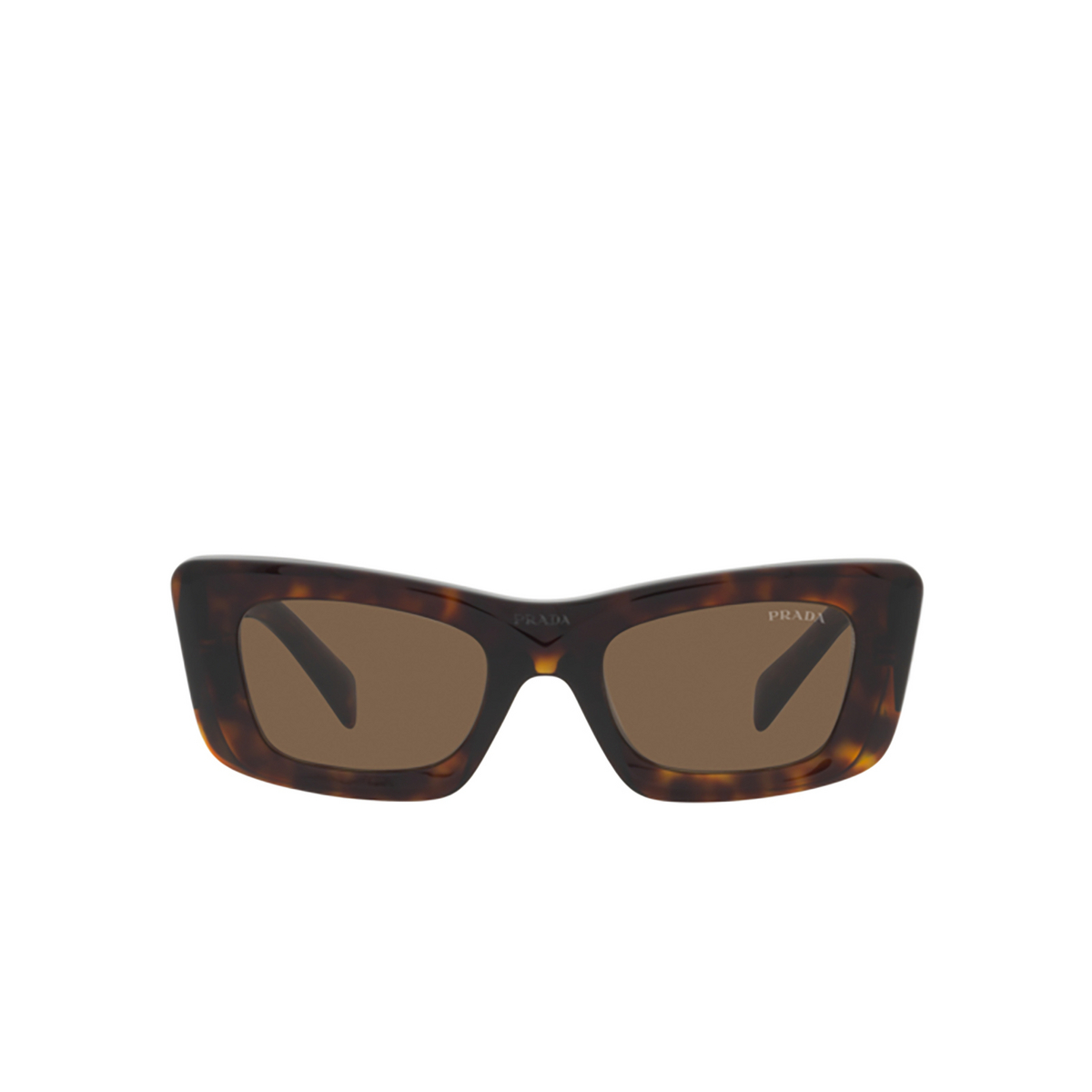 Prada PR 13ZS Sunglasses 2AU06B Tortoise - front view