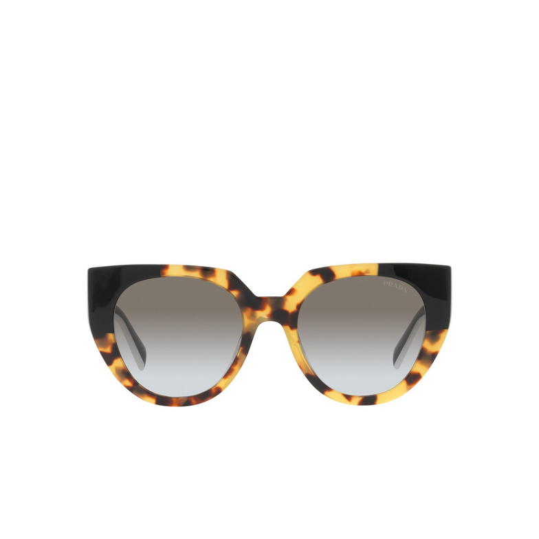 Prada PR 14WS Sunglasses 01M0A7 medium tortoise / black - 1/4