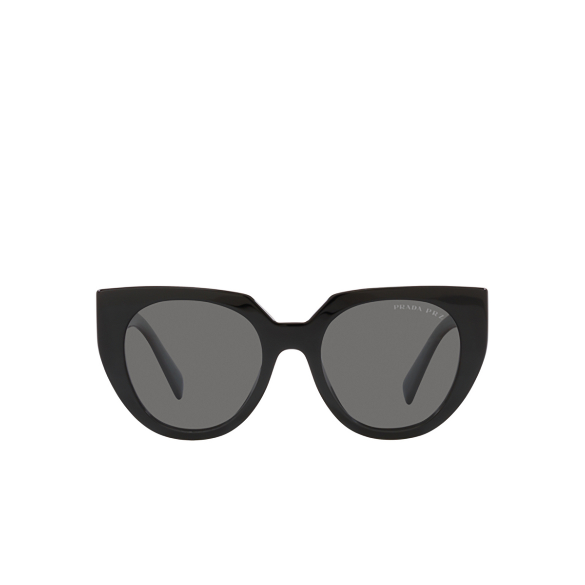Prada PR 14WS Sunglasses 1AB5Z1 Black - front view