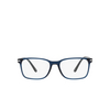 Prada PR 14WV Eyeglasses 08Q1O1 blue crystal - product thumbnail 1/4