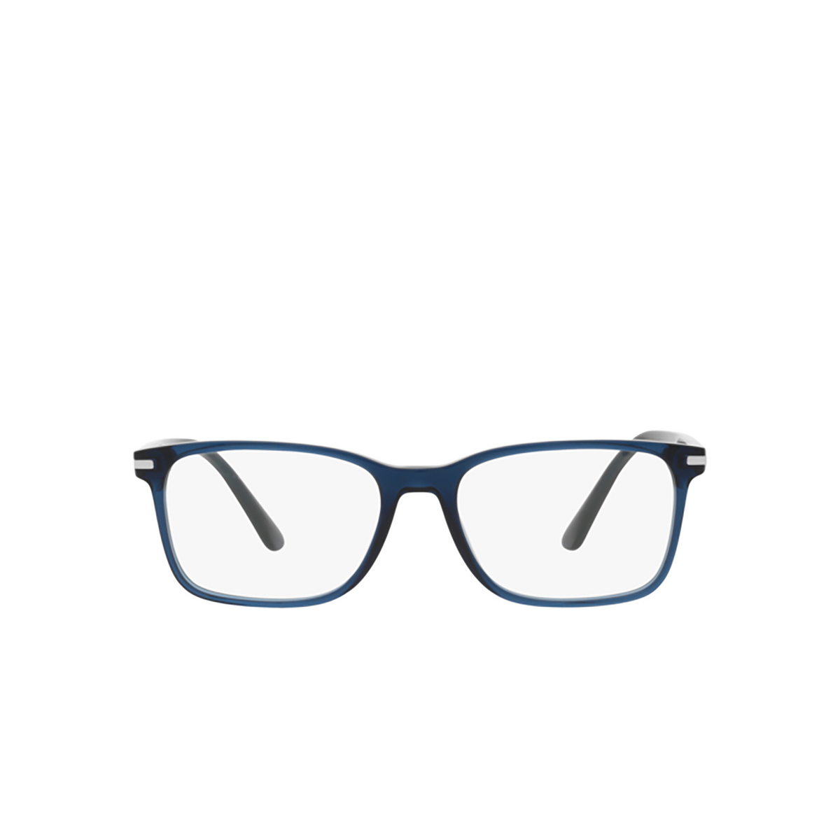 Prada PR 14WV Eyeglasses 08Q1O1 Blue Crystal - front view