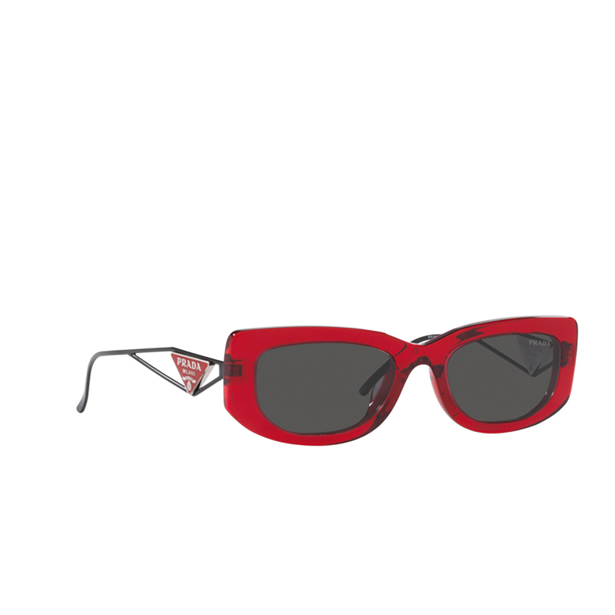 Prada PR 14YS Sunglasses 08Z5S0 Crystal Fire - three-quarters view