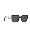 Gafas de sol Prada PR 15WS 09Q5S0 black / talc - Miniatura del producto 2/4