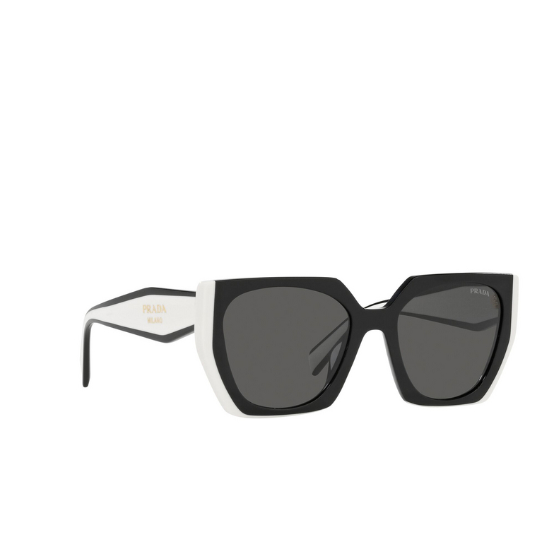 Prada PR 15WS Sunglasses 09Q5S0 black / talc - 2/4