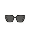 Prada PR 15WS Sunglasses 09Q5S0 black / talc - product thumbnail 1/4