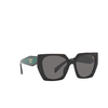 Prada PR 15WS Sunglasses 1AB5Z1 black - product thumbnail 2/4