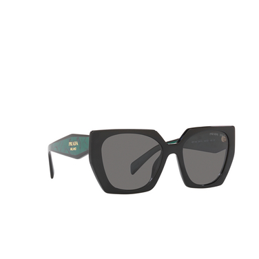 Prada PR 15WS Sunglasses 1AB5Z1 black - three-quarters view