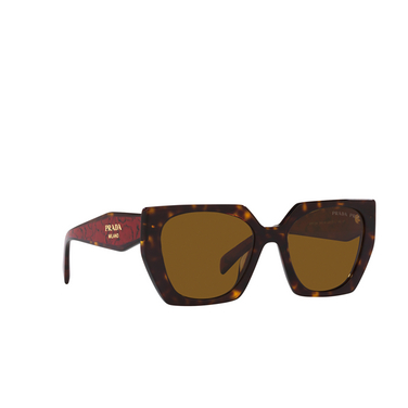 Prada PR 15WS Sunglasses 2AU5Y1 tortoise - three-quarters view