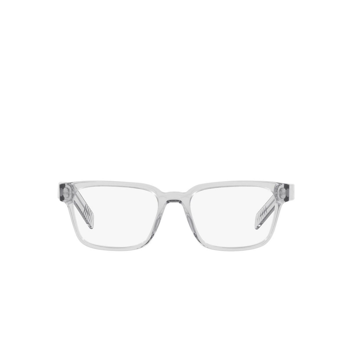 Prada PR 15WV Eyeglasses U431O1 Grey Crystal - front view