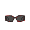Prada PR 15YS Sunglasses 09Z5S0 scarlet tortoise - product thumbnail 1/4