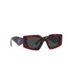 Prada PR 15YS Sunglasses 09Z5S0 scarlet tortoise - product thumbnail 2/4