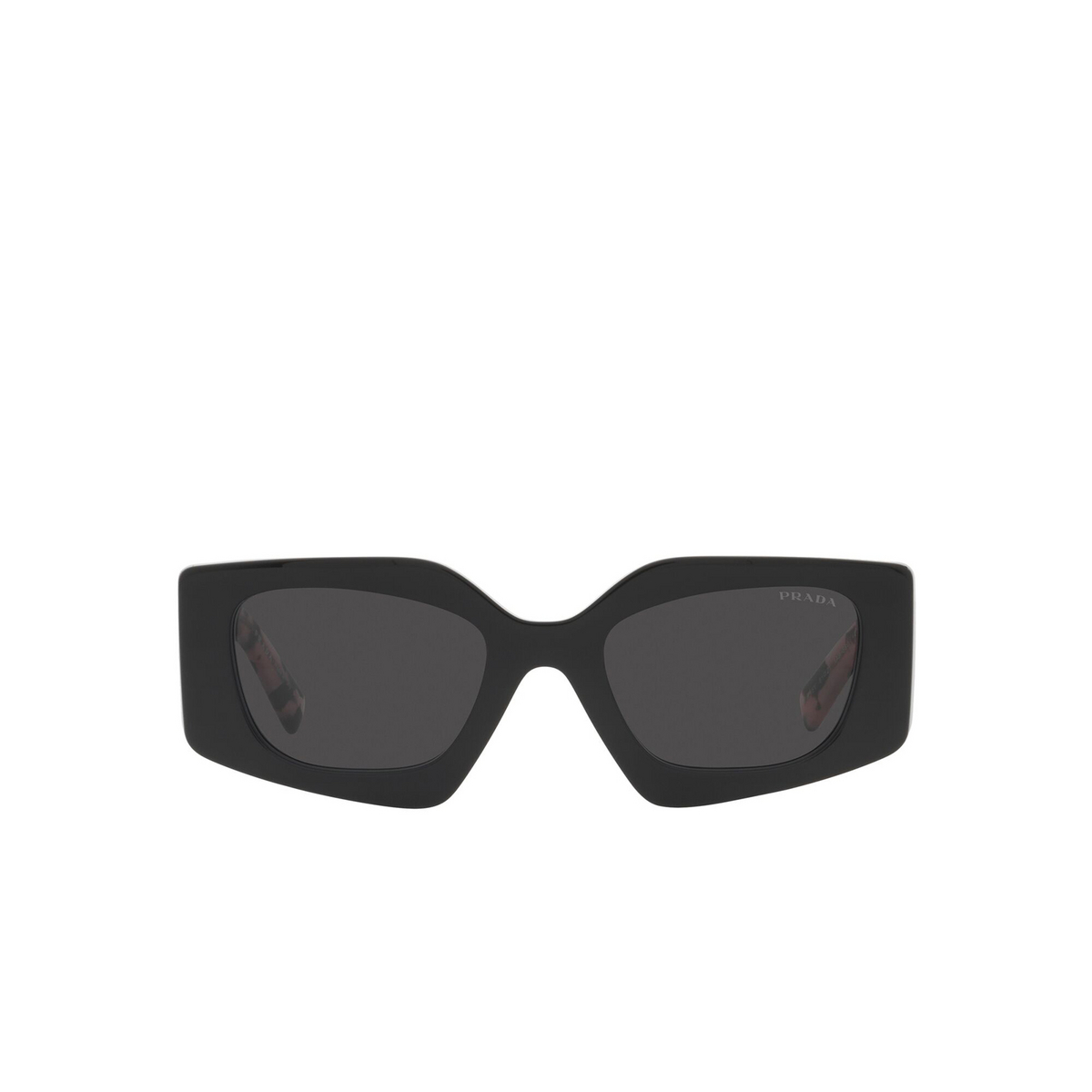 Prada PR 15YS Sunglasses 1AB5S0 Black - front view