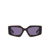 Prada PR 15YS Sunglasses 2AU05Q tortoise - product thumbnail 1/4