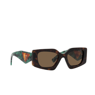 Prada PR 15YS Sunglasses 2AU06B tortoise - three-quarters view