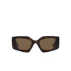 Prada PR 15YS Sunglasses 2AU06B tortoise - product thumbnail 1/4