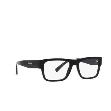 Prada PR 15YV Korrektionsbrillen 1AB1O1 black - Dreiviertelansicht