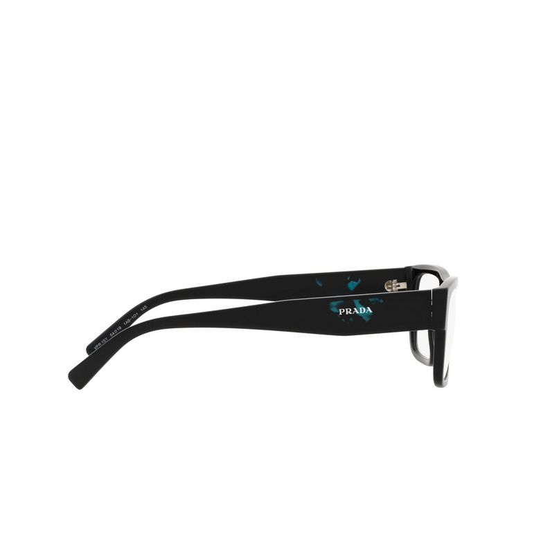 Prada PR 15YV Eyeglasses 1AB1O1 black - 3/4