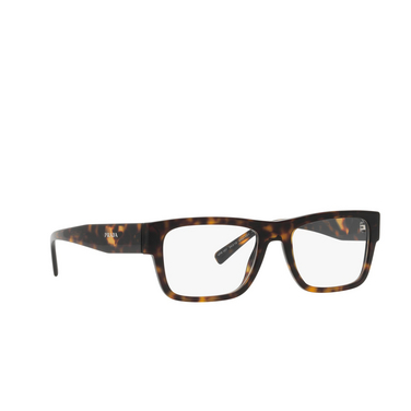 Prada PR 15YV Eyeglasses 2AU1O1 havana - three-quarters view