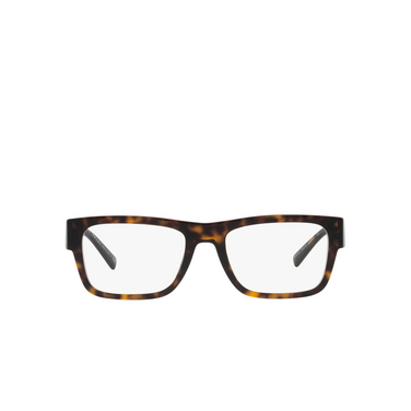 Lunettes de vue Prada PR 15YV 2AU1O1 havana - Vue de face