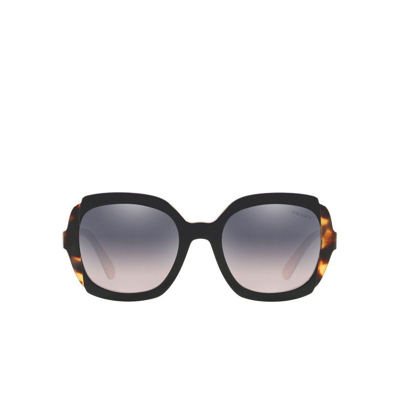 Prada PR 16US Sunglasses 5ZWGR0 top black pink / medium havana - 1/4