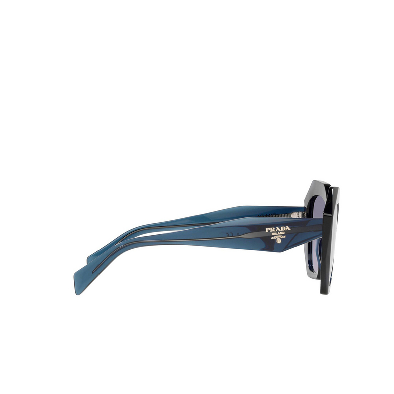 Prada PR 16WS Sunglasses 08Q08I blue transparent - 3/4