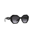 Prada PR 16WS Sonnenbrillen 1AB5D1 black - Produkt-Miniaturansicht 2/6