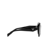 Prada PR 16WS Sunglasses 1AB5D1 black - product thumbnail 3/6