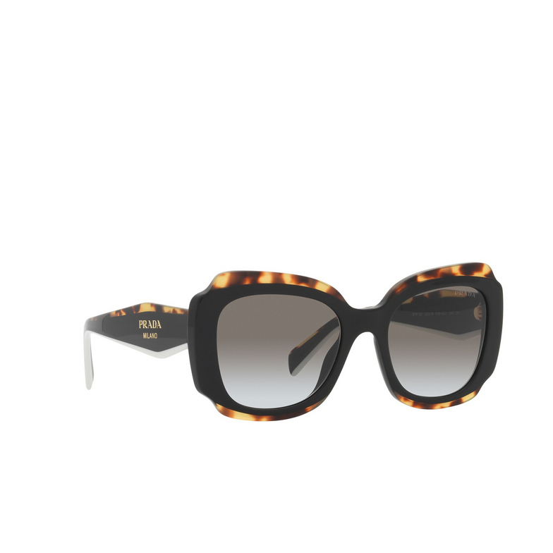 Prada PR 16YS Sunglasses 01M0A7 black / havana - 2/4