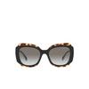 Prada PR 16YS Sunglasses 01M0A7 black / havana - product thumbnail 1/4