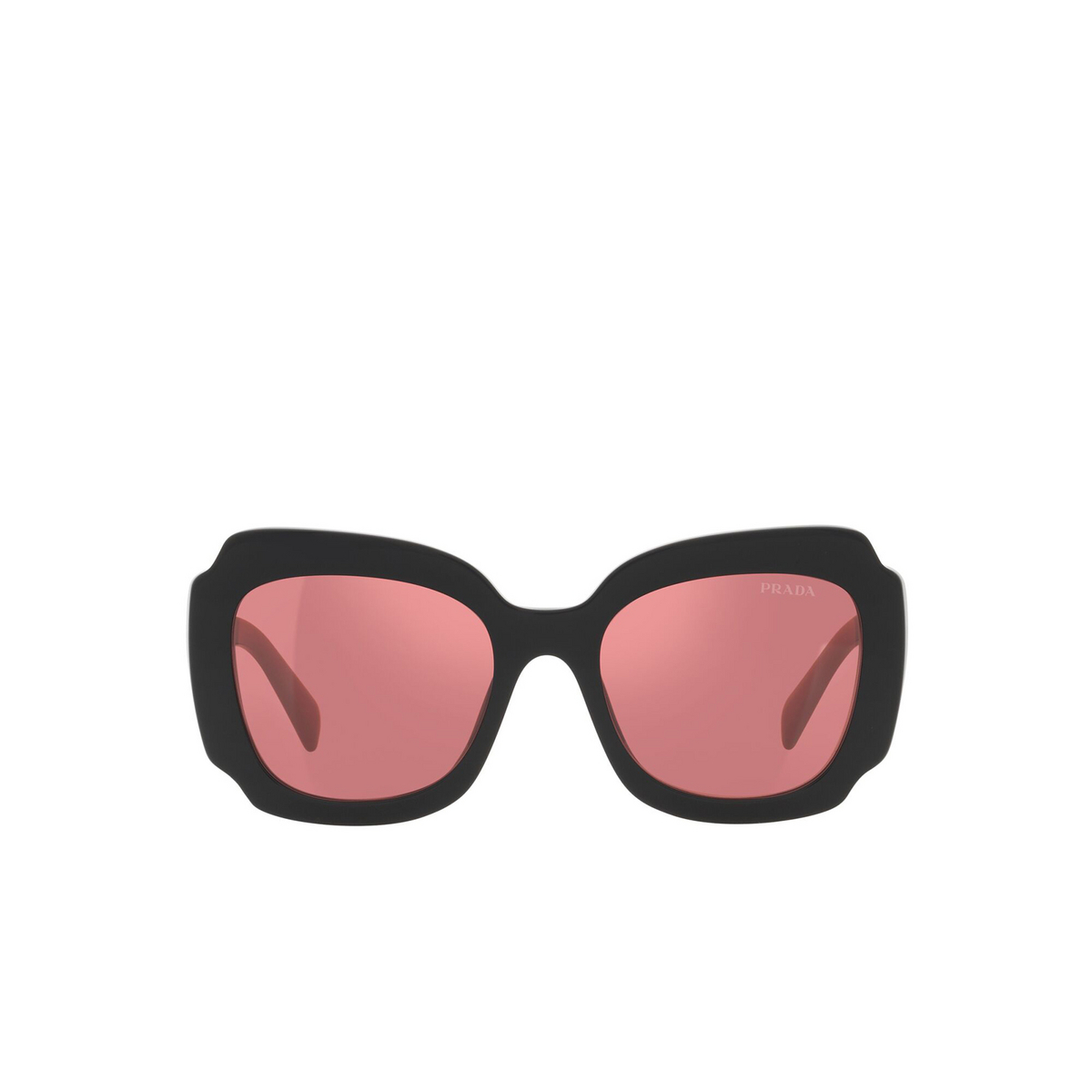 Prada PR 16YS Sunglasses 1AB06Q Black - front view