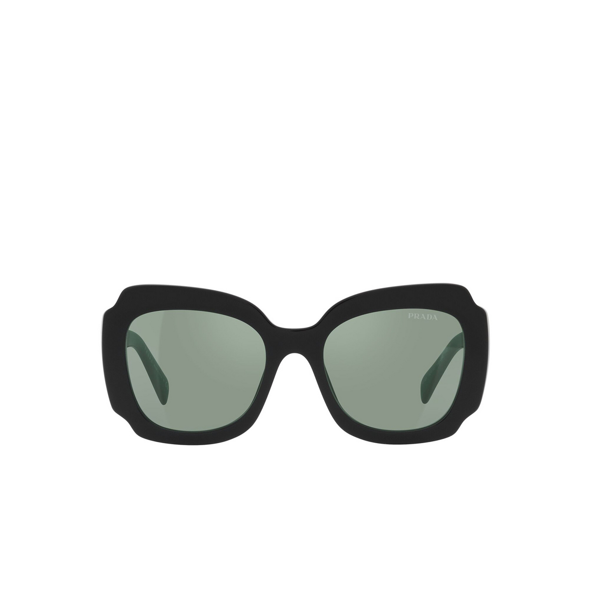Prada PR 16YS Sunglasses 1AB08Q Black - front view