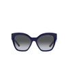 Prada PR 17ZS Sunglasses 18D5W1 baltic marble - product thumbnail 1/4