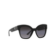 Prada PR 17ZS Sunglasses 1AB09S black - product thumbnail 2/4