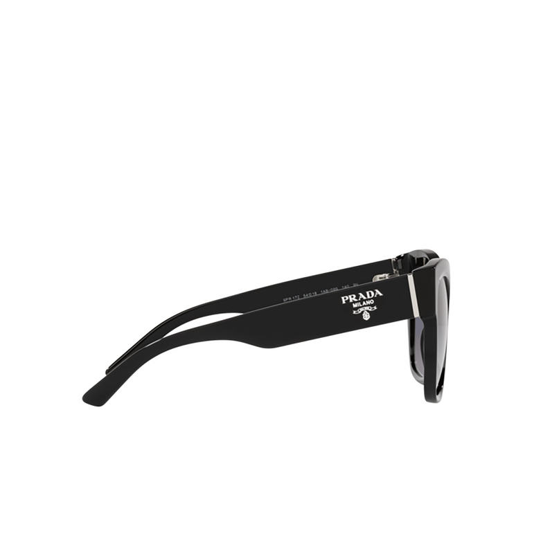 Prada PR 17ZS Sunglasses 1AB09S black - 3/4
