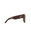 Prada PR 17ZS Sunglasses 2AU5Y1 tortoise - product thumbnail 3/4