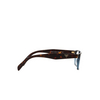 Prada PR 18TV Eyeglasses 08Q1O1 crystal blue - product thumbnail 3/4
