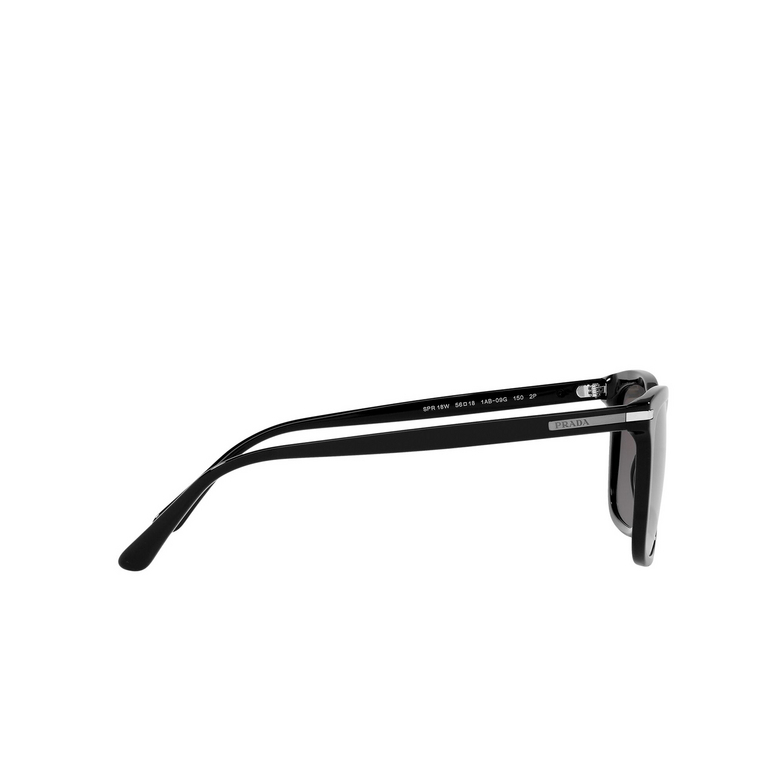 Prada PR 18WS Sunglasses 1AB09G black - 3/4