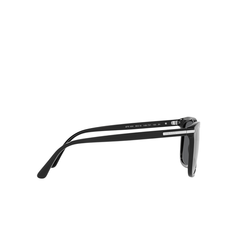 Prada PR 18WS Sunglasses 1AB731 black - 3/4