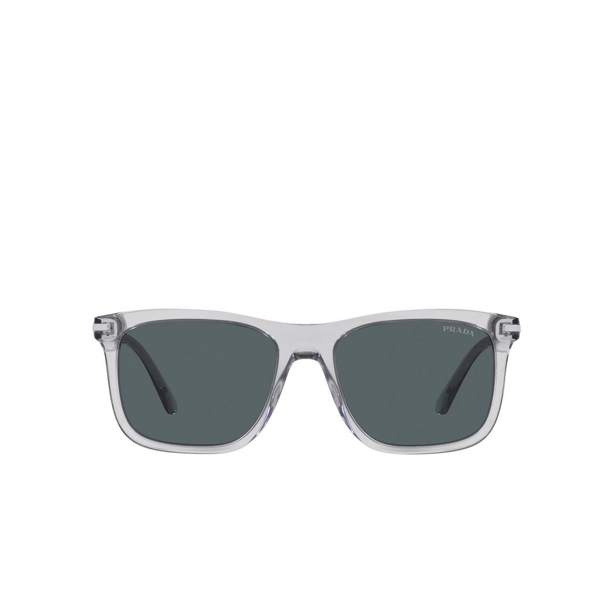 Prada PR 18WS Sunglasses U430A9 Grey Crystal - front view