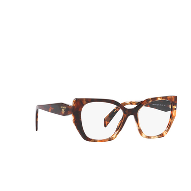 Prada PR 18WV Korrektionsbrillen 07r1o1 caramel tortoise - Dreiviertelansicht