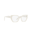 Prada PR 18WV Eyeglasses 1421O1 talc - product thumbnail 2/4