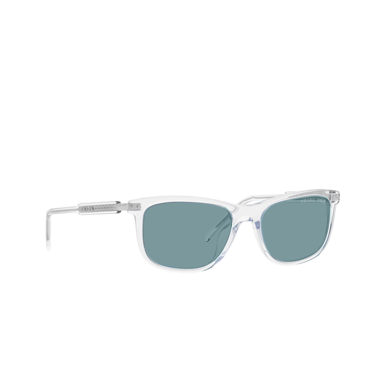 Prada PR 18YS Sunglasses 2AZ04D Transparent - three-quarters view