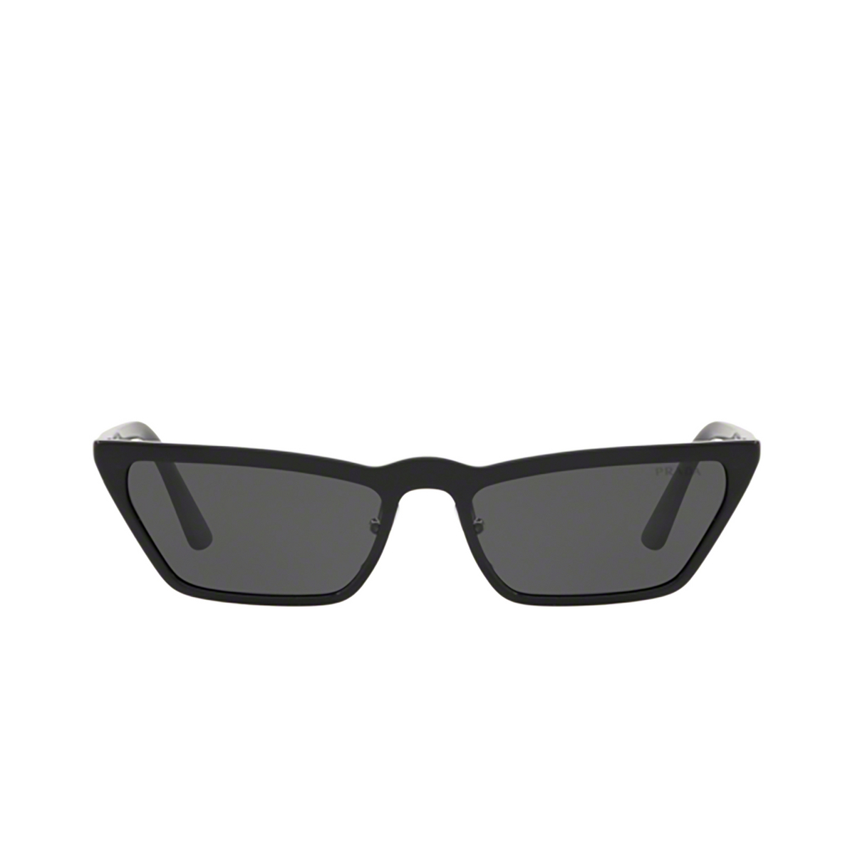 Prada PR 19US Sunglasses 1AB5S0 Black - front view