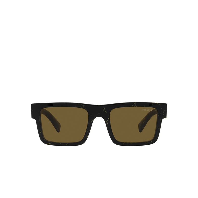 Prada PR 19WS Sunglasses 19D01T black / yellow marble - 1/4