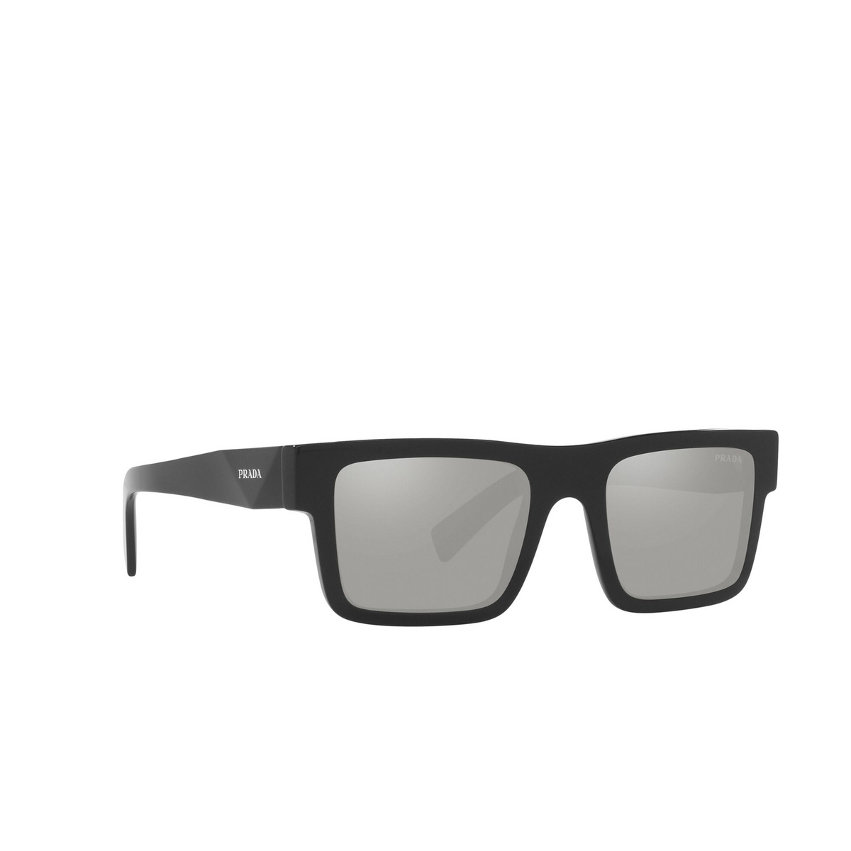 Prada PR 19WS Sunglasses 1AB2B0 Black - three-quarters view