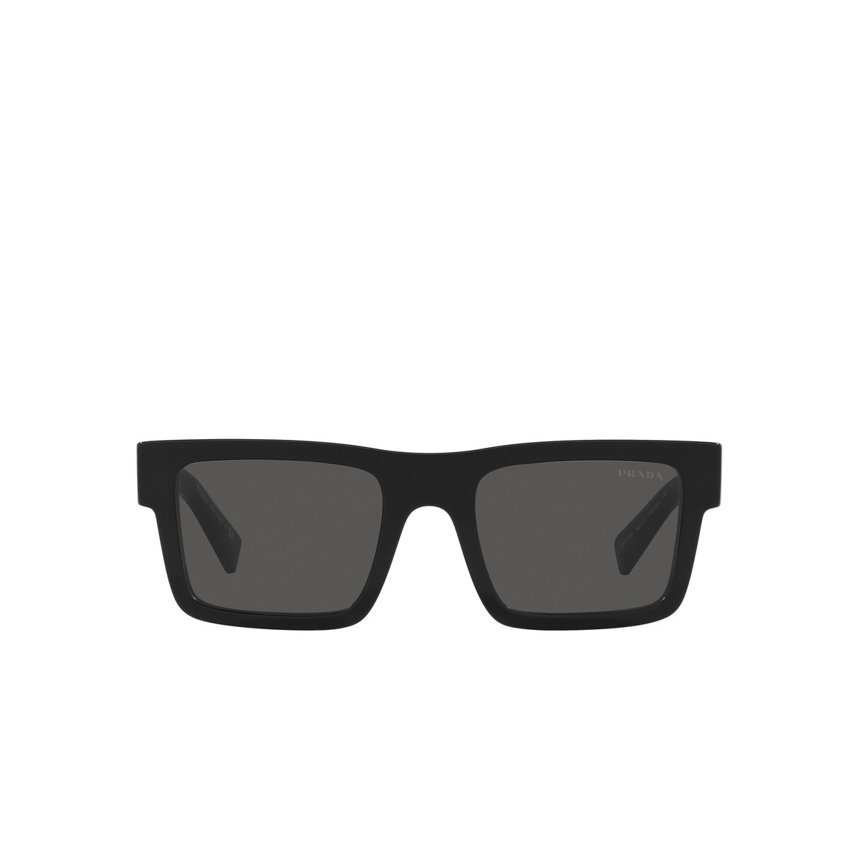Prada PR 19WS Sunglasses 1AB5S0 Black - front view