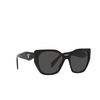 Prada PR 19ZS Sunglasses 1AB5S0 black - product thumbnail 2/4