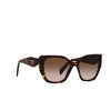 Prada PR 19ZS Sunglasses 2AU6S1 tortoise - product thumbnail 2/4